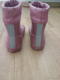 Barefoot dětské gumáky Bundgaard - růžové vel. 22 - 3