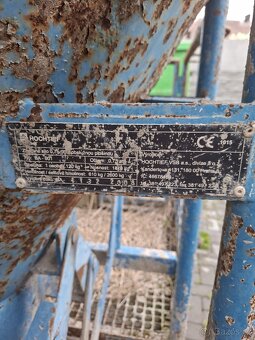 Bádie na beton 0,75m³, míchací lopata - 3