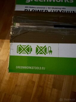 40V ventilátor/vysavač Greenworks GD40BVII - 3