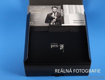 PEN F + 14-42 EZ Limited Black - nový, nepoužitý + přísl. - 3