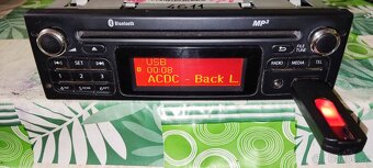 Originální autorádio RENAULT/DACIA AGC-1220RF D/Mp3/USB/BT - 3
