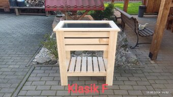 TRUHLÍKY, vyvýšené záhony... Klasik E,F - 3