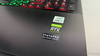 Špičkový herní notebook HP OMEN 17, i7, RTX 2070, 16GB-512GB - 3