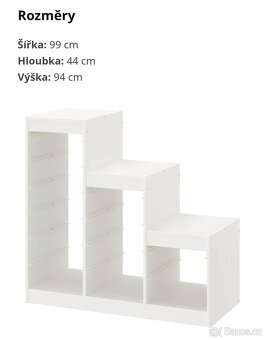 Ikea Trofast regál sestava - 3