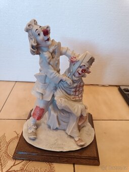 Socha Capodimonte klauni - 3