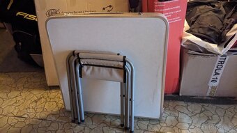 Kempingový stůl 120x60 2 stoličky - 3