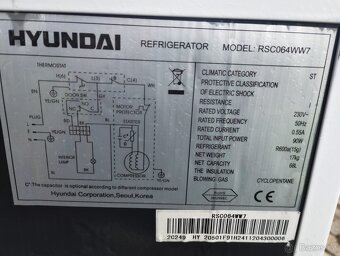 Malá lednička Hyundai - 3