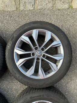 VW originální 17” ALU kola včetně zimní pneu - 3