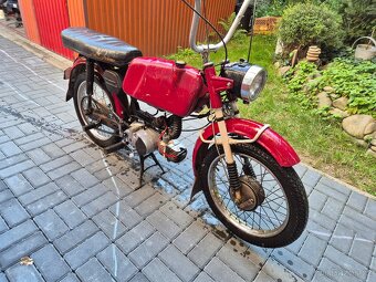 JAWA 23 mustang, bez TP, s hranatým tachometrem,1.model - 3