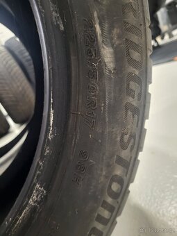 2ks Zimní Bridgestone 225/50 R17 - 3