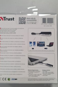 čtečka TRUST for Samsung tablets,phones - 3