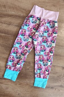 Handmade tepláčky vel.110 - 3