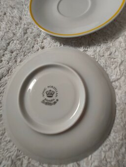 Talířky porcelán - 3