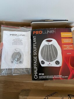 Teplovzdušný ventilátor s termostatem - 3