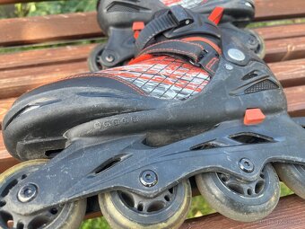 Kolečkové brusle nastavitelné vel. 32-36 - 3