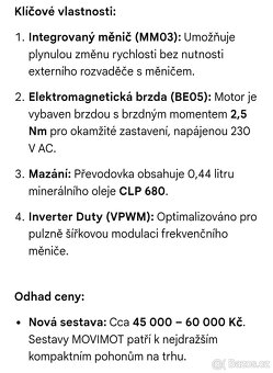 Motor s převodovkou - 3