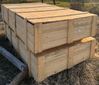 dřevěná bedna 2 ks - 3