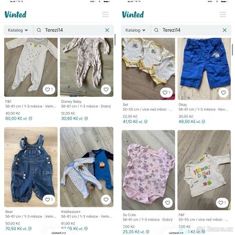 Oblečení pro miminko 50-62 - 3