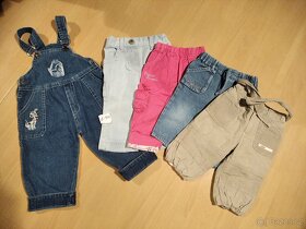 Kalhoty, dupačky, lacláče pro miminko do 1 roku - 3