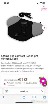Bezpečnostní pás do auta pro těhulky - 3