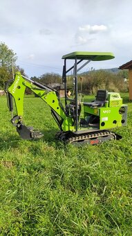 Minibagr Kingway M07 680 kg; 8,6 kW - 3