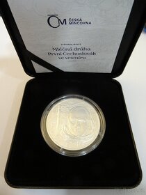 Stříbrná mince Mléčná dráha - První Čechoslovák ve vesmíru - 3