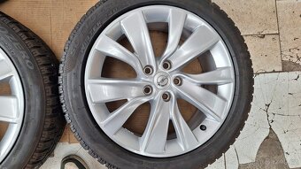 Alu kola Opel 18" 5x115 zimní pneu 235/45 R18 6-7mm - 3