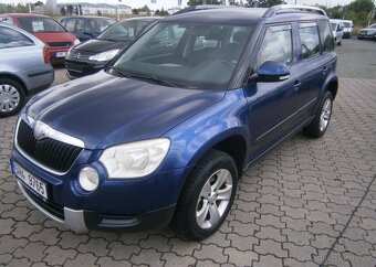 Škoda Yeti 2.0TDi 4x4,CZ nafta manuál 103 kw - 3