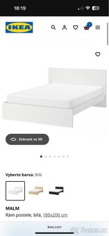 Postel 180x200 IKEA - 3