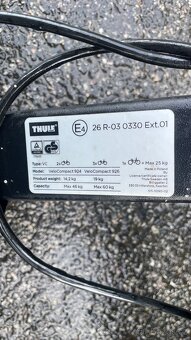 Prodám nosič kol Thule VeloCompact 926 na tažné zařízení. - 3
