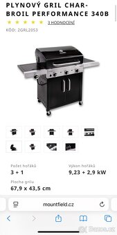 Zahradní gril Char-broil performance - 3
