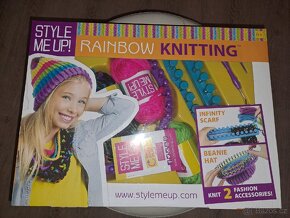 Kreativní sada pletení pro holčičku, nové - 3