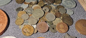 Mince od 17.stol., MEDAILE, BANKOVKY, VŠE CO VIDÍTE NA FOTO - 3