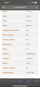 Dětské světlo Minnie - Disney výrobce Philips - 3