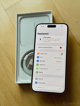 iPhone 15 Pink BATERIE 100% TOP - 3