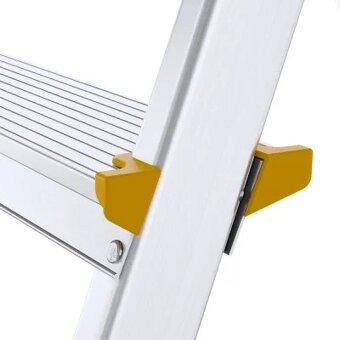 Hliníkové štafle 2x7 stupňů oboustranné - 3