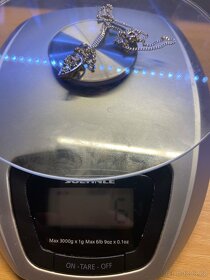 Stribrny retizek s priveskem - 3