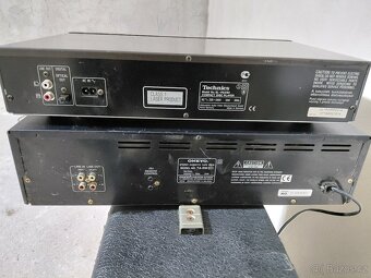 CD prehravač Technics a Tape deck Onkyo - 3