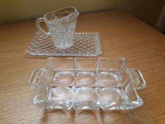 sklo - mísa, tácky - 3