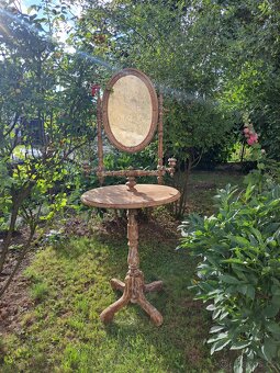 Toaletka stara starozitna se svicny - 3