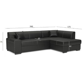 Rohová sedací souprava - 3