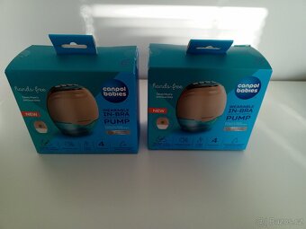 Přenosná bezdrátová odsávačka mateřského mléka Canpool babie - 3