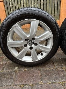 Sada alu kol VW s letní pneu - 3