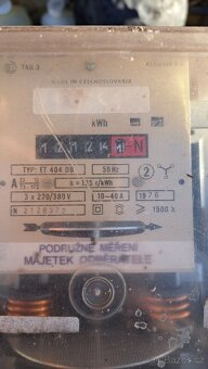 Elektroměr podružný - 3