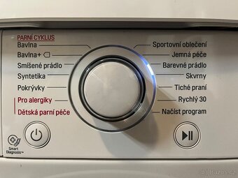 Pračka LG Inverter Direct Drive 8kg - Parní praní, A+++ - 3