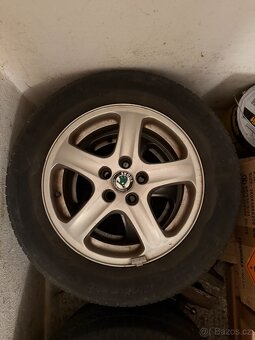 ALU SKODA OCTAVI 1 + pneu letní 195/65 R15 Pirelli - 3