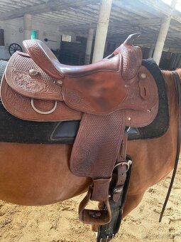 Westernové sedlo Poničan - 3