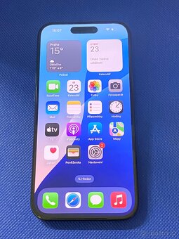 iPhone 15Pro 256GB Blue Titanium - 3