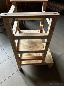 Dětská dřevěná učící věž - 3