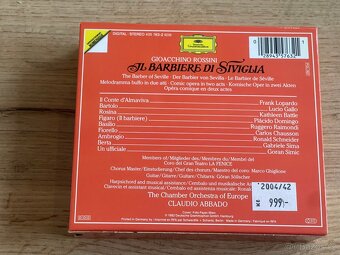 CD – Rossini: Il Barbiere di Siviglia – Domingo, Abbado (DG) - 3